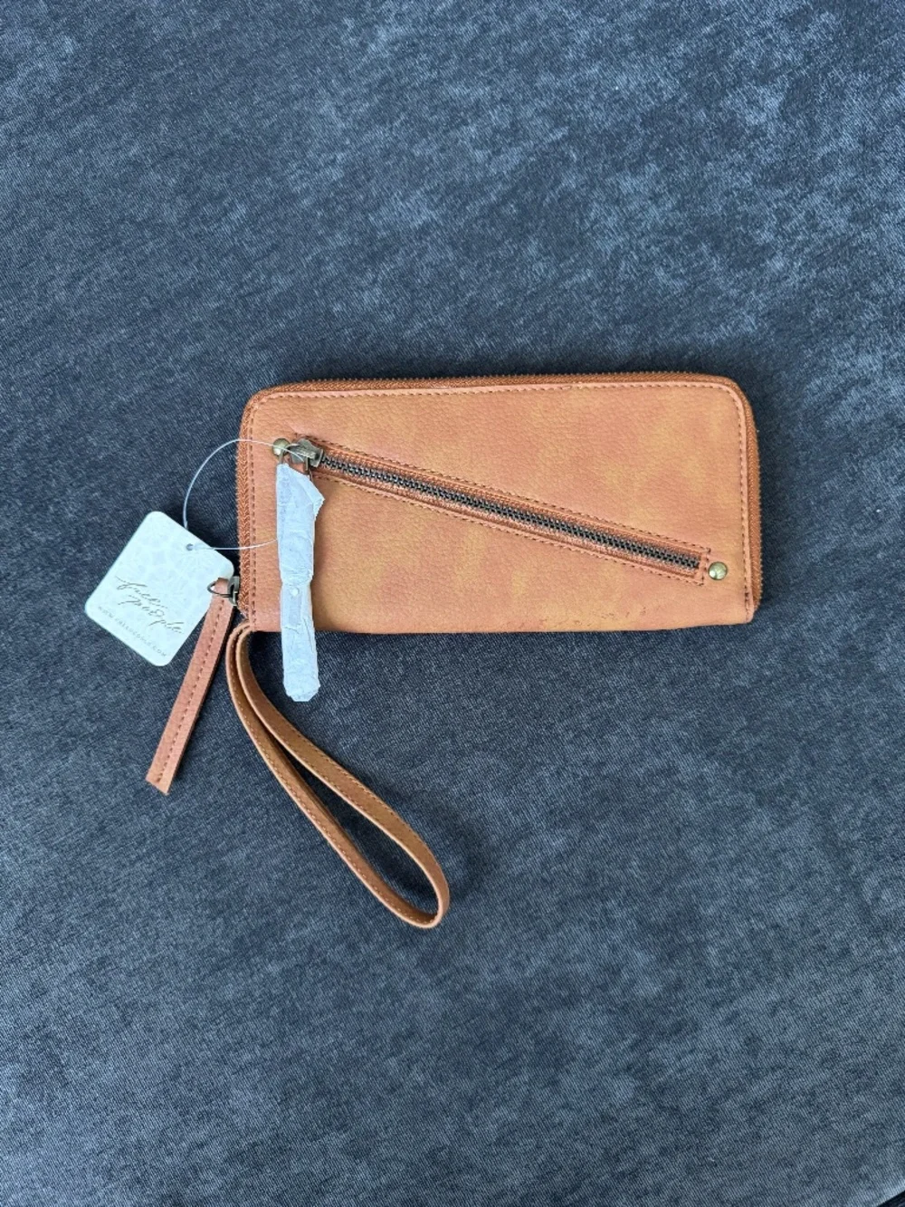 Free People vegan leather wallet